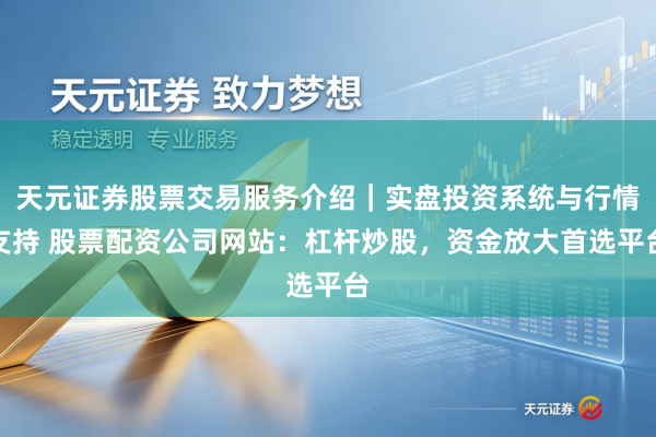 天元证券股票交易服务介绍｜实盘投资系统与行情支持 股票配资公司网站：杠杆炒股，资金放大首选平台